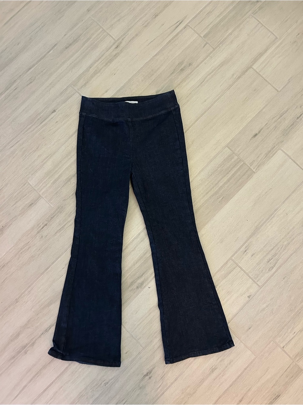 DKNY Dark Blue Flare Jeans - Wide Leg Denim